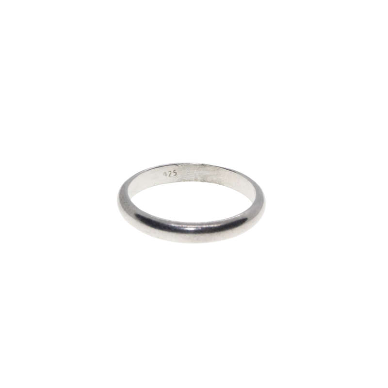 Ring - 925 Silver Ladies Wedding Band - ML2947