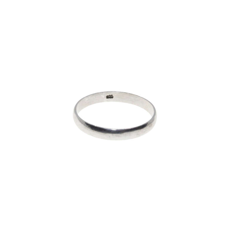 Ring - 925 Silver Ladies Wedding Band - ML2947