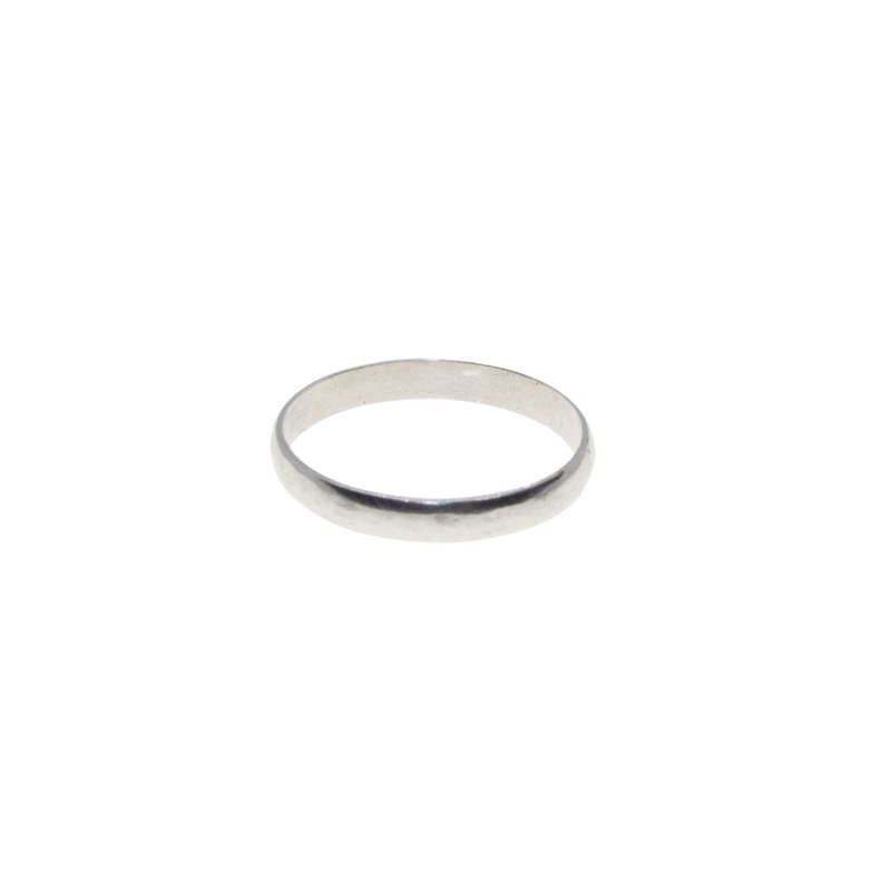 Ring - 925 Silver Ladies Wedding Band - ML2948