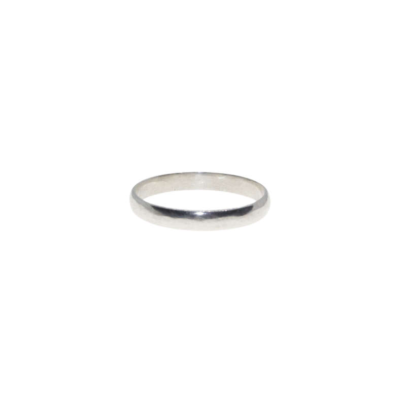 Ring - 925 Silver Ladies Wedding Band - ML2948