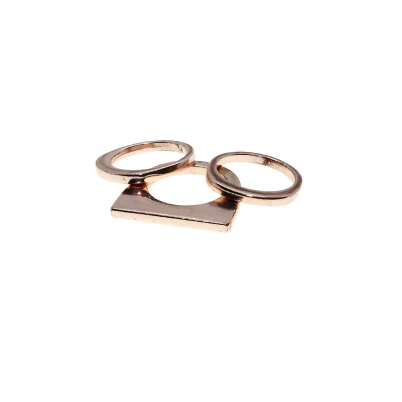 Ring - Copper Tone Stacking Rings  x 3 - ML2986