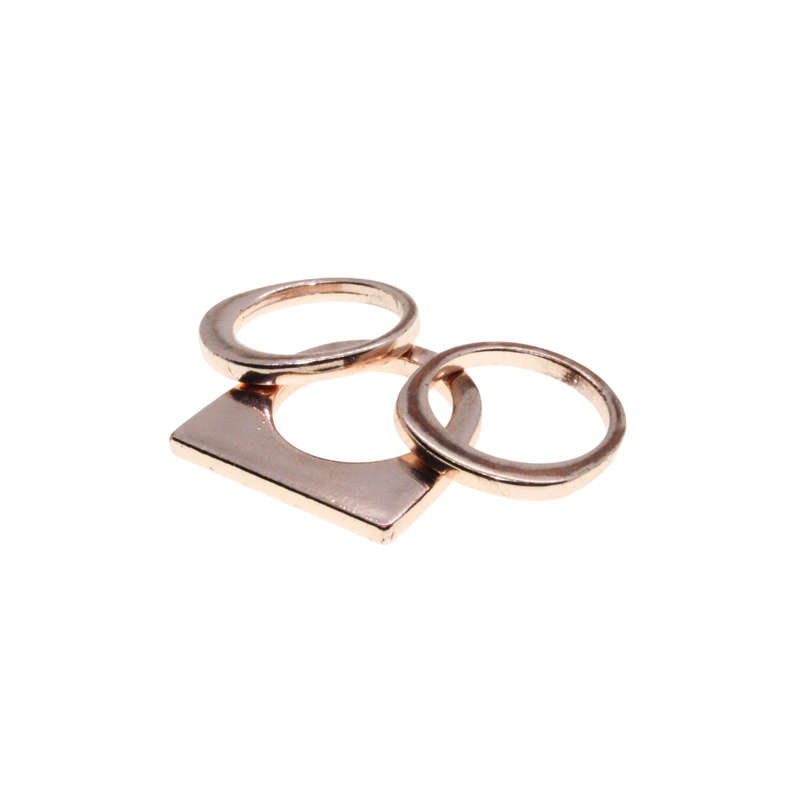 Ring - Copper Tone Stacking Rings  x 3 - ML2986