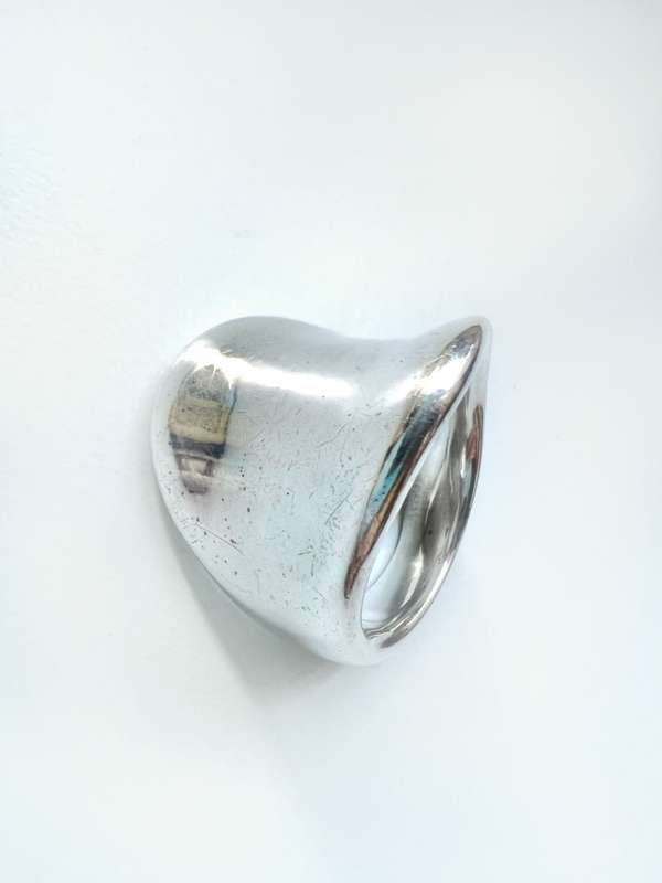 Ring - 925 Silver Vintage Dome Style/ Chunky Design ML2004