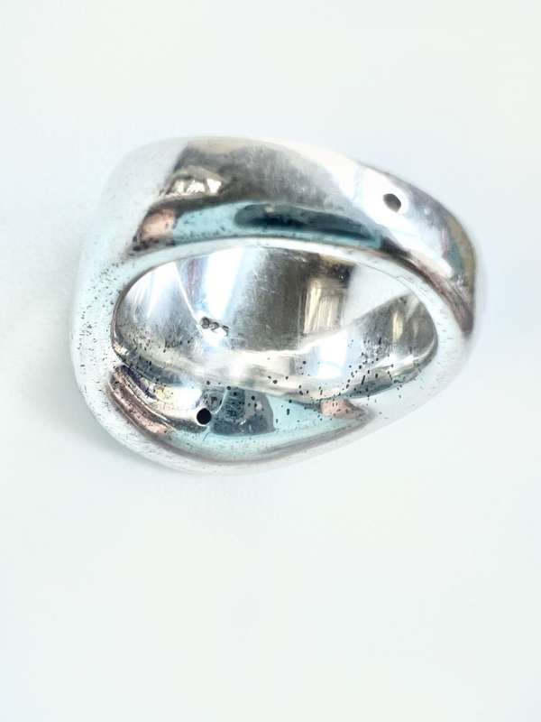 Ring - 925 Silver Vintage Dome Style/ Chunky Design ML2004