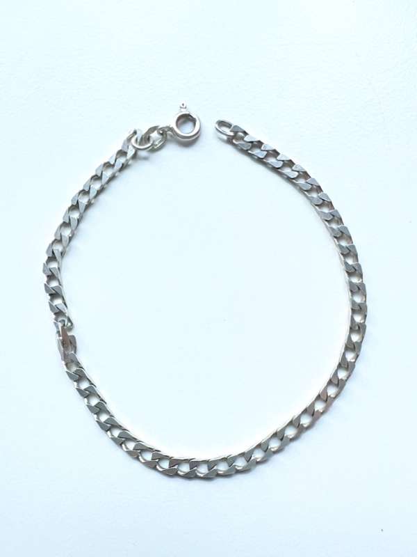 Bracelet - 925 Silver Ladies Bracelet. Link Chain ML2021