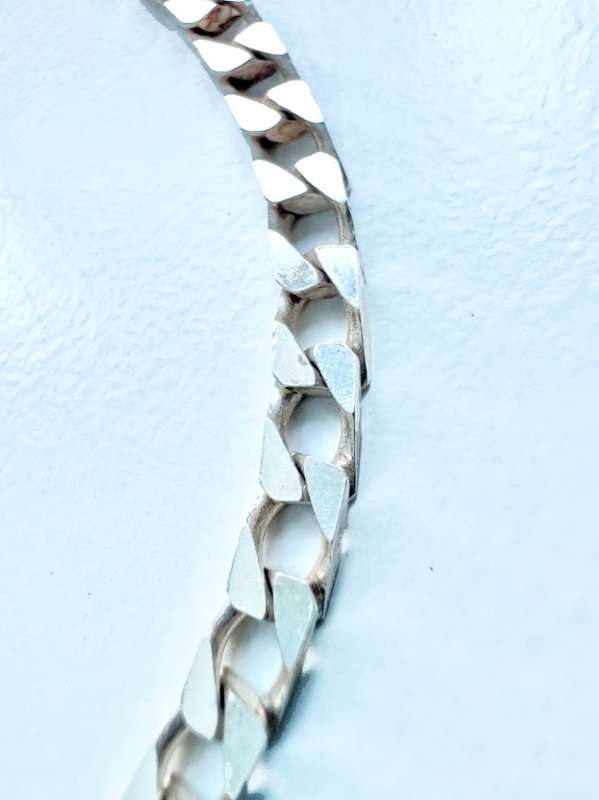 Bracelet - 925 Silver Ladies Bracelet. Link Chain ML2021