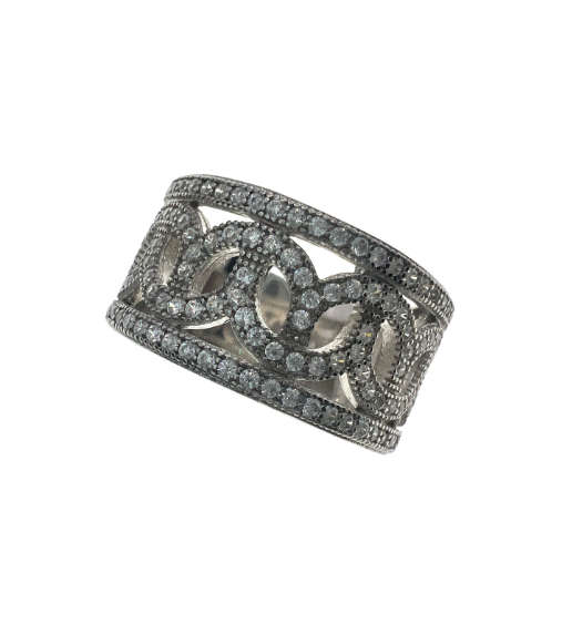 Ring - Vintage 925 Silver Parve Band - ML2069