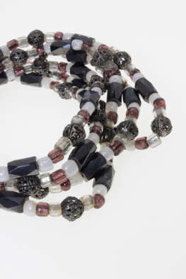 Necklace - Magnetic Hematite Necklace, Relieves Pain, Reduces Inflammation, Enhance Healing - ML2277