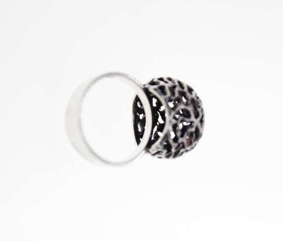 Ring - Vintage 925 Silver Erik Granit Ring, Stamped E.Granit, Made in Finland, 925H,Q7 - ML2289