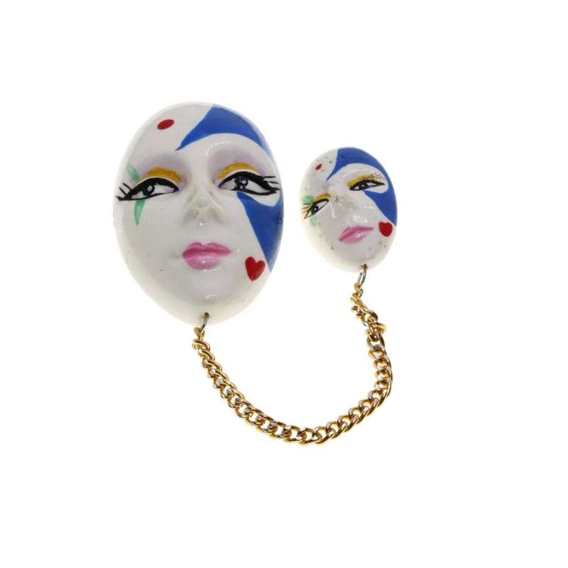 Brooch - x 5 Assorted Fun Brooches - ML3114