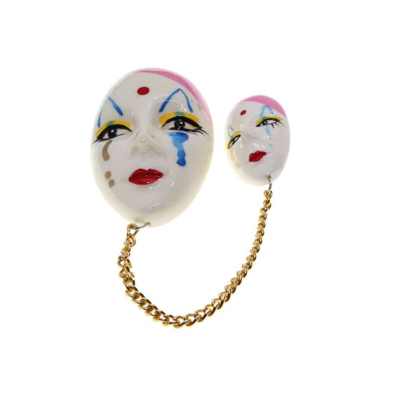 Brooch - x 5 Assorted Fun Brooches - ML3114
