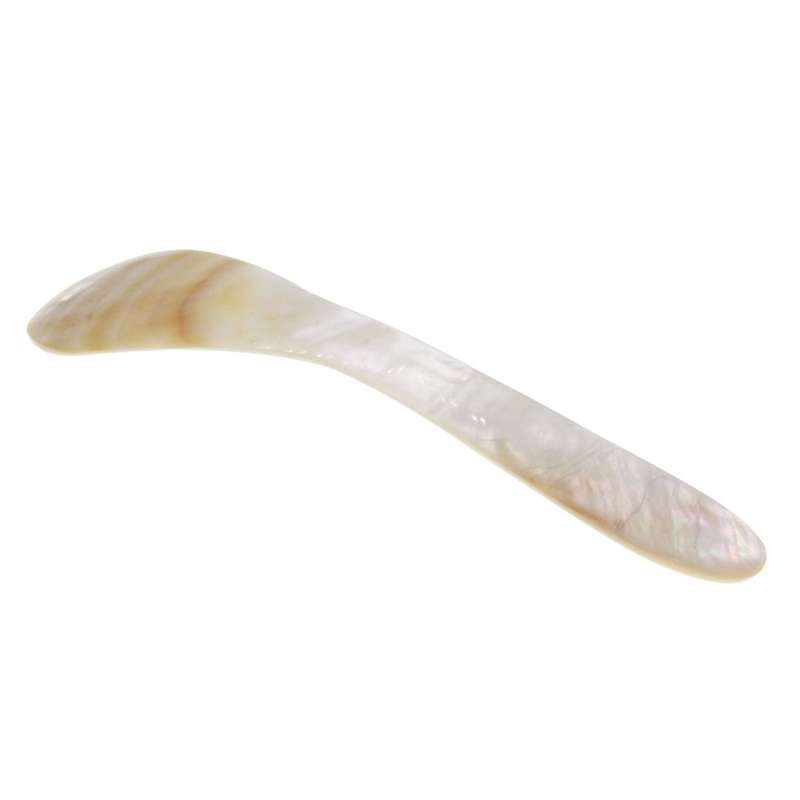 Antique - Mother of Pearl Cavier Spoon. Curved Style - ML3182