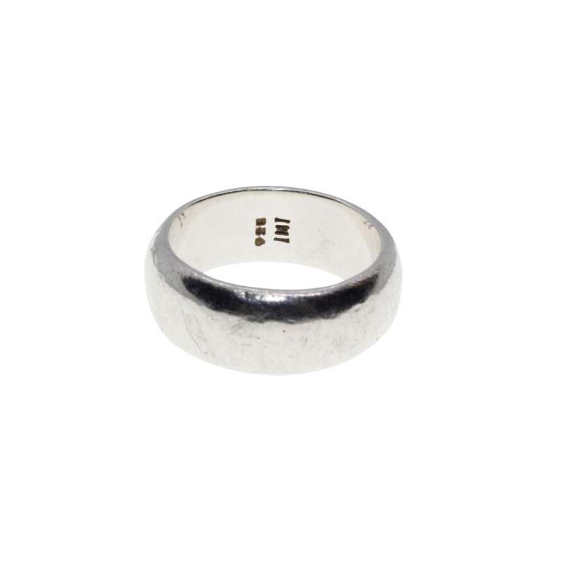 Ring - 925 Silver 1/2 Round Wedding Band (Flat inside) - ML3201