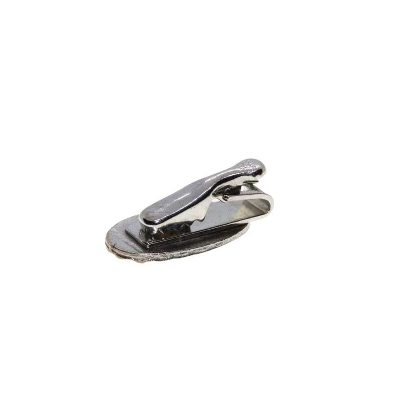 Tie Pin - Silver Tone Beautifully Designed Tie Pin with Magen David Star - ML3287