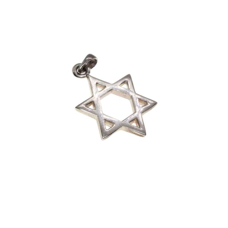 Pendant - 925 Silver Magen David Pendant - ML3344