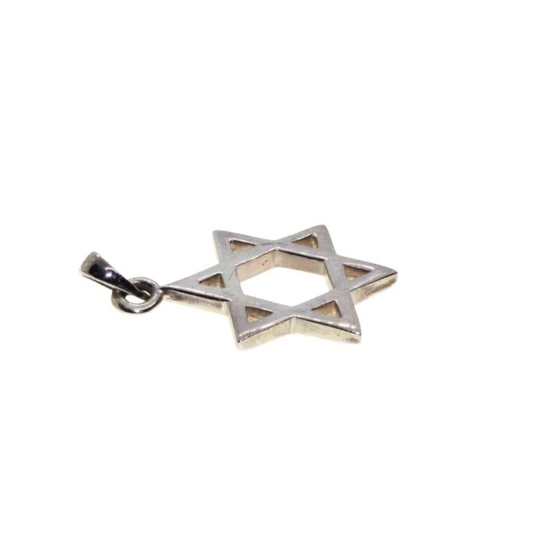 Pendant - 925 Silver Magen David Pendant - ML3344