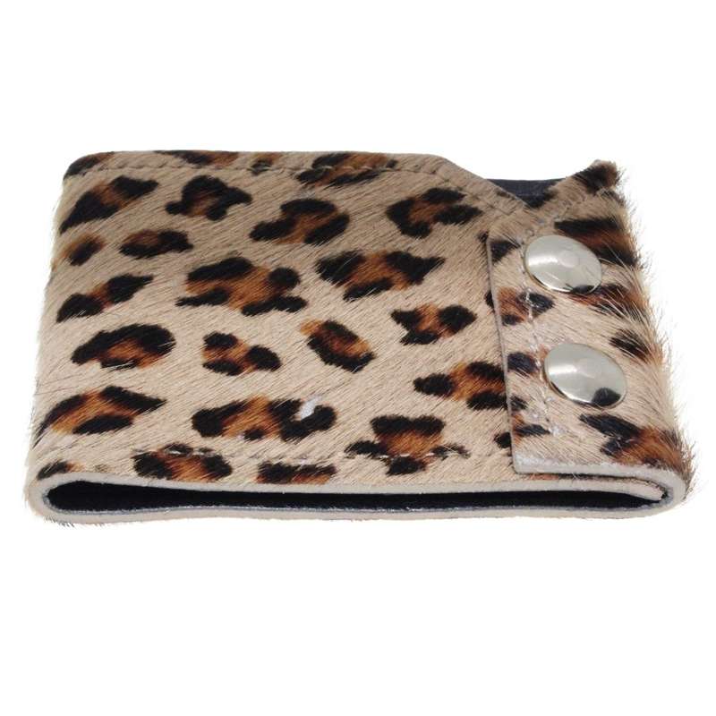 Bangle - 100% Leather Bangle. Leopard Print. Faux Furr. Made in Italy. Sisley Branded - ML3366