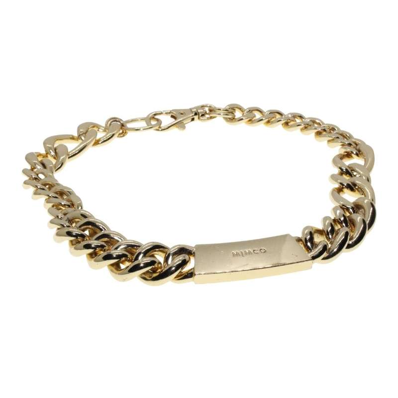 Necklace - Gold Tone Chunky Statement Necklace. Mimco Branded - ML3391