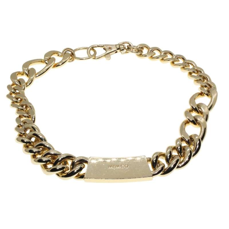 Necklace - Gold Tone Chunky Statement Necklace. Mimco Branded - ML3391