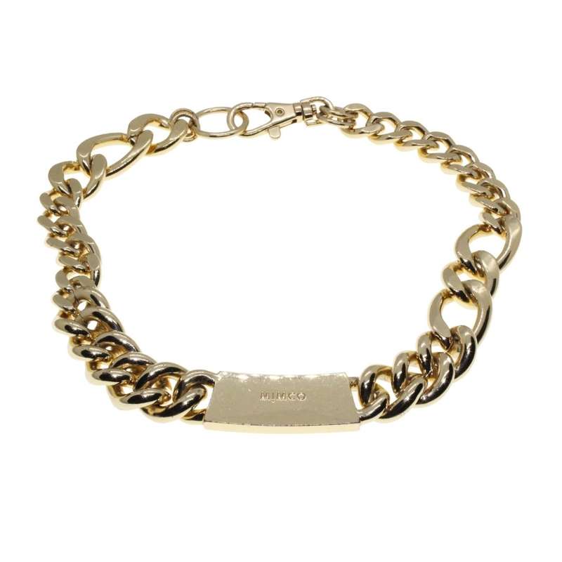 Necklace - Gold Tone Chunky Statement Necklace. Mimco Branded - ML3391