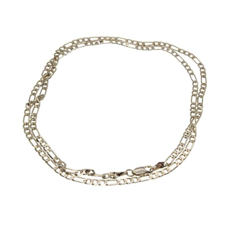 Chain - Gold Tone Dainty Figaro Chain - ML3423