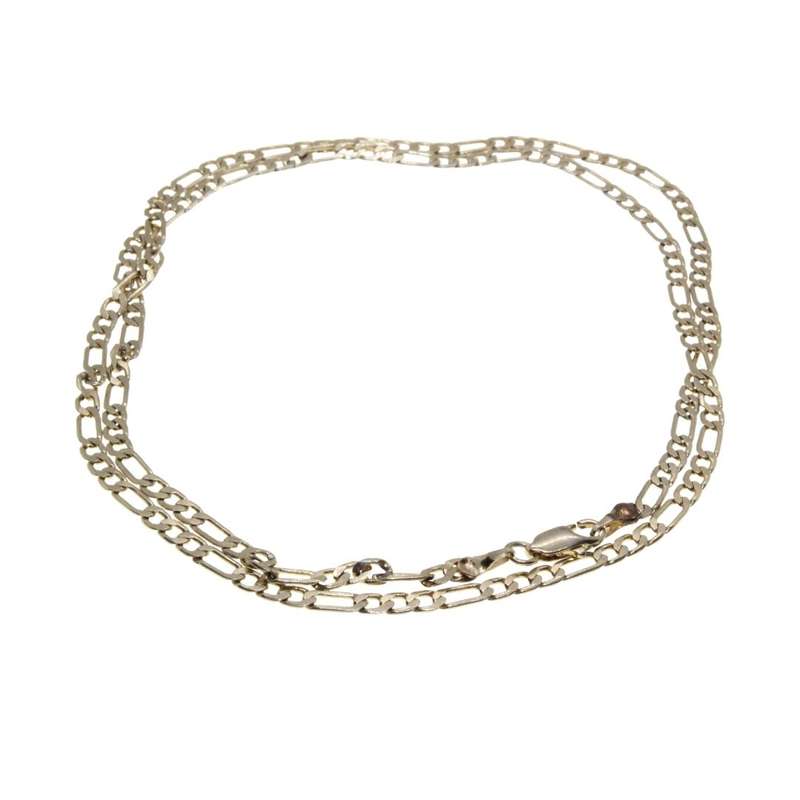Chain - Gold Tone Dainty Figaro Chain - ML3423