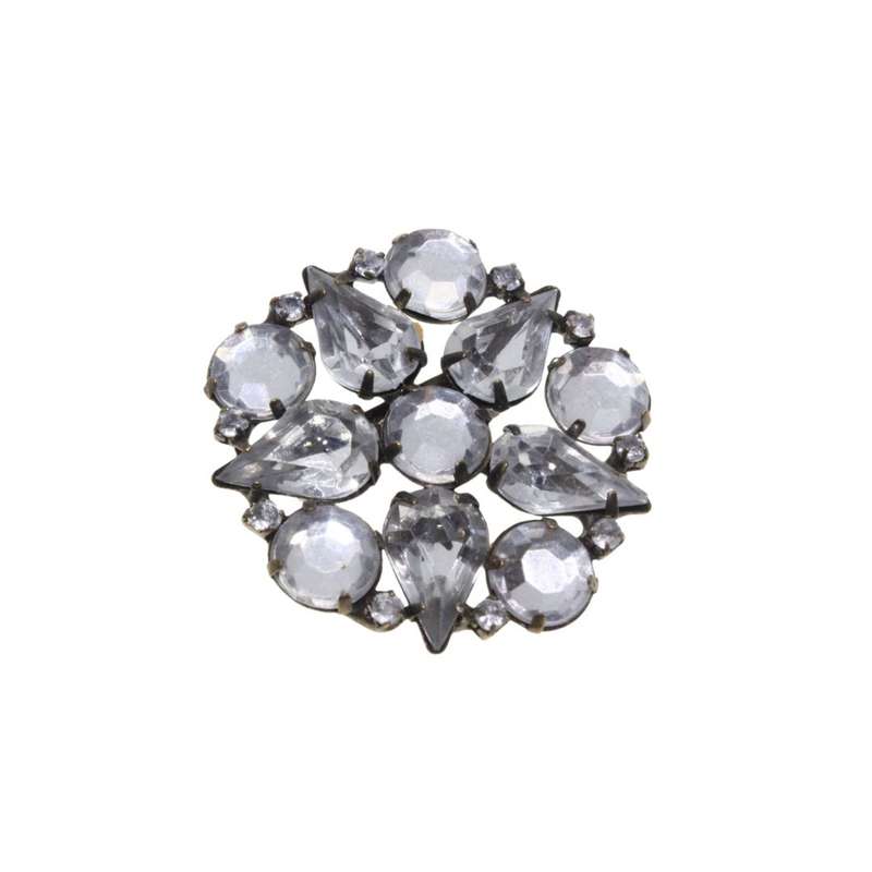 Brooches - Assorted colours, sizes, shapes, beads. Fun Fashion Party Brooches x 10 - ML3438