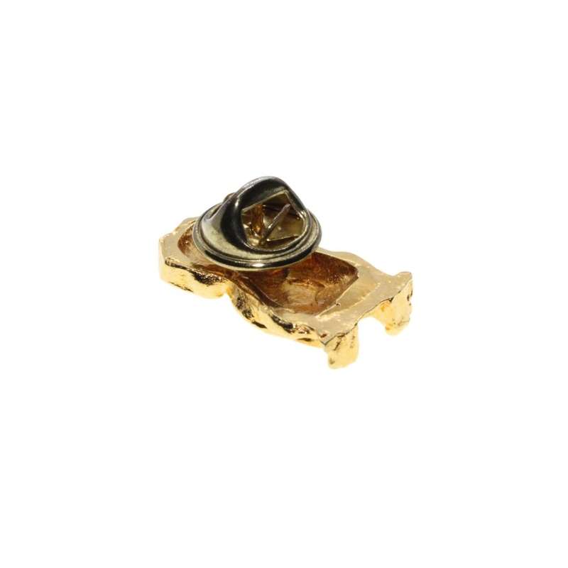 Lapel Pin - Gold Tone Dog Lapel Pin - ML3476