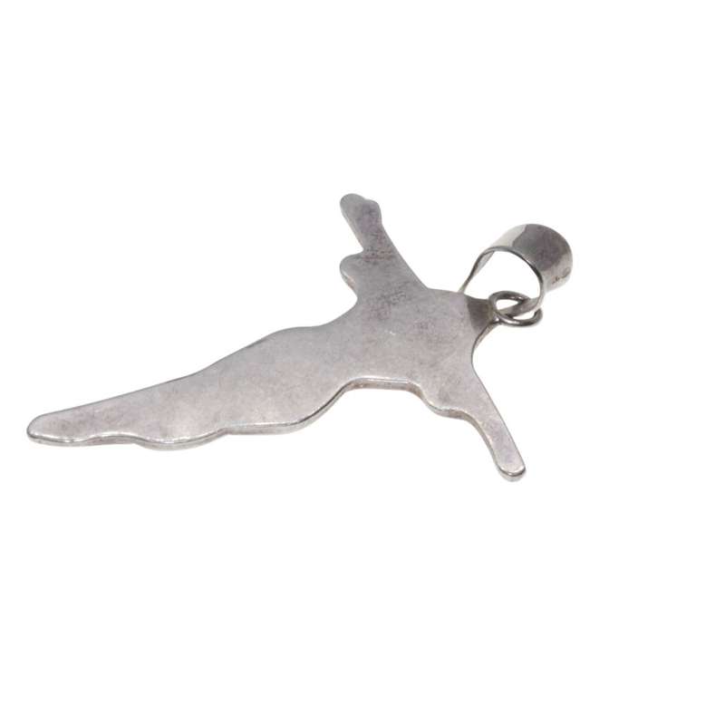 Pendant - 925 Silver. Made in Italy. Jesus on the Cross Design - ML3500