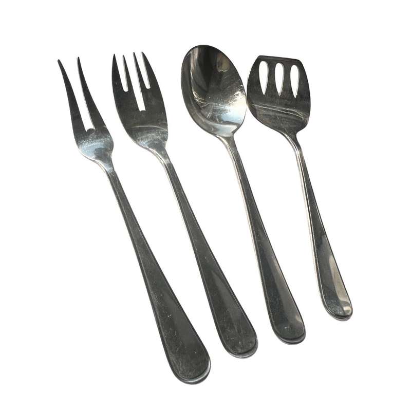 Ant & Coll  - Vintage 4 Piece Server Set hallmarked Silver Plated - ML3559