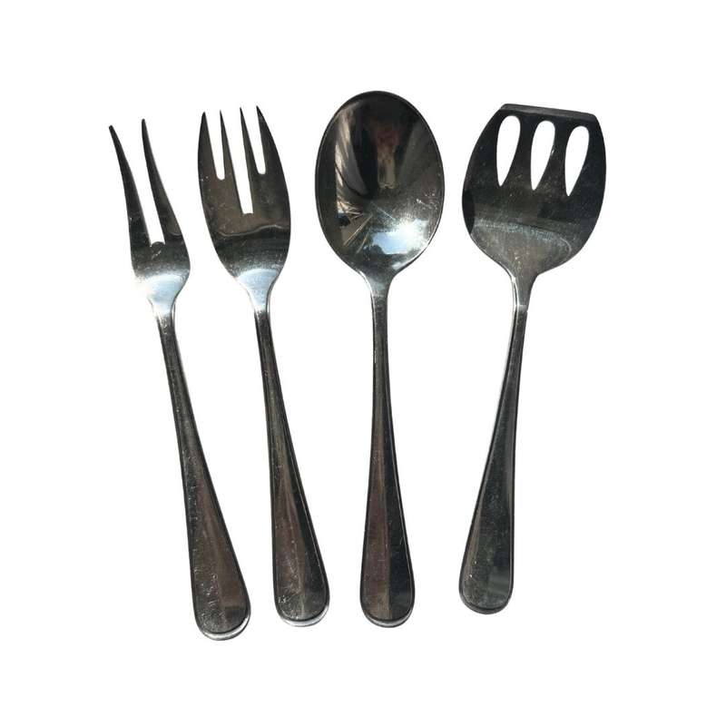 Ant & Coll  - Vintage 4 Piece Server Set hallmarked Silver Plated - ML3559