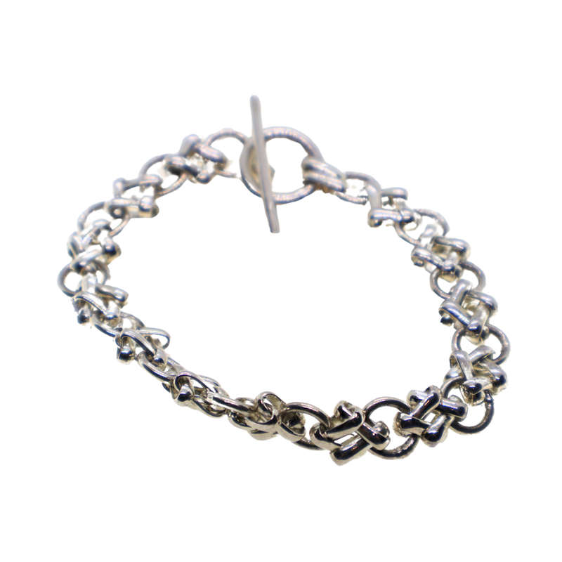 Bracelet - 925 Silver Tiffiniy Toggle Bracelet - ML3669