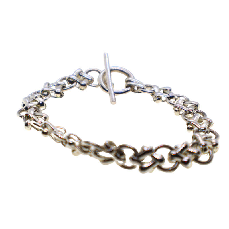 Bracelet - 925 Silver Tiffiniy Toggle Bracelet - ML3669