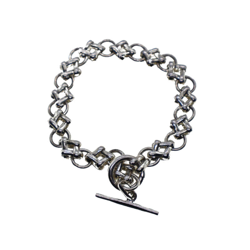 Bracelet - 925 Silver Tiffiniy Toggle Bracelet - ML3669