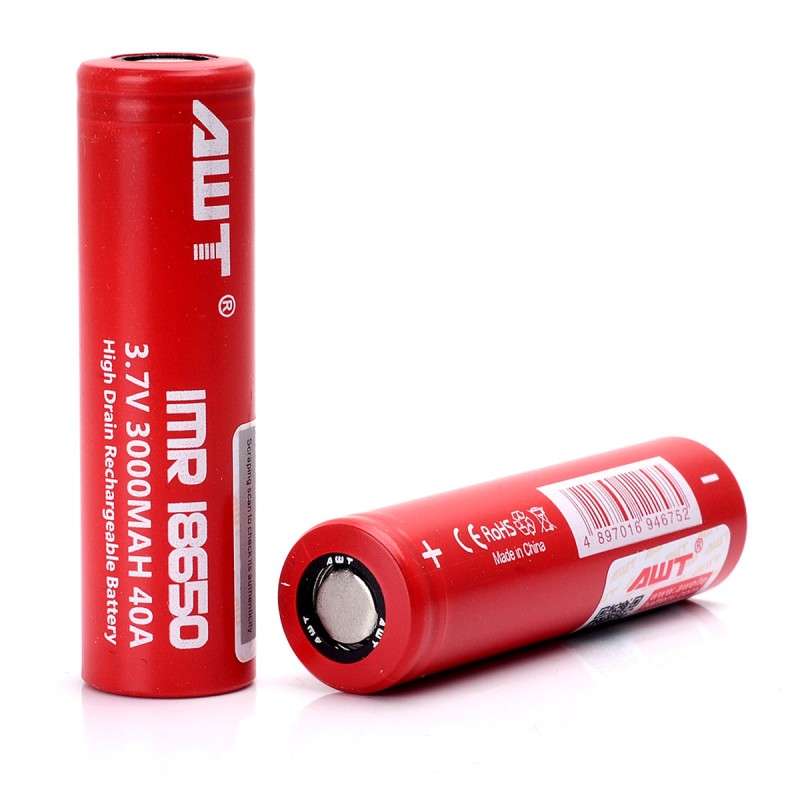 18650 3.7V 3000 MAH 40A HIGH DRAIN RECHARGEABLE BATTERY