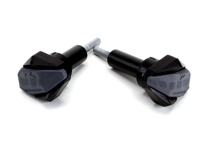 PUIG - Suzuki GSX-R1300 Hayabusa (08-12) Black R12 Frame Sliders (Full Kit)