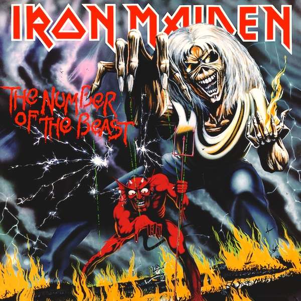 LP IRON MAIDEN - THE NUMBER OF THE BEAST Vinyl LP