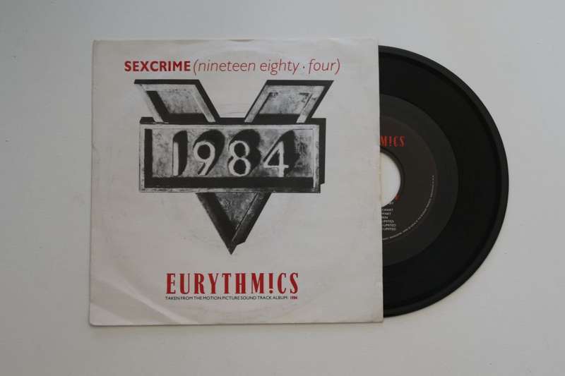 Eurythmics - Sexcrime / 1984 (7")(VG)