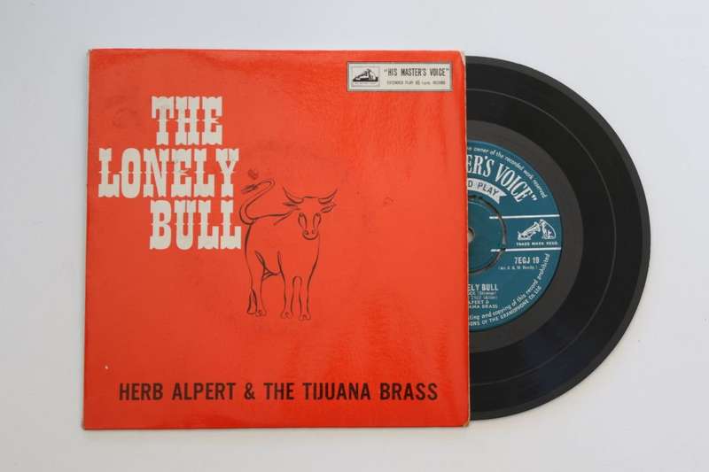 Herb Alpert & The Tijuana Brass - The Lonely Bull (7")(VG)