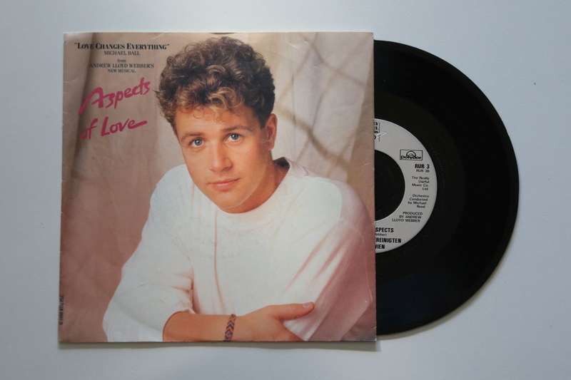 Aspects Of Love - Love Changes Everything (7") (VG+/VG)
