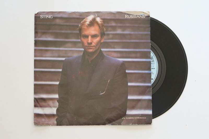 Sting - Russians (7") (VG/G+)