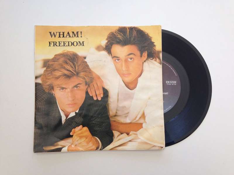 Wham! - Freedom (7") (VG/G+)