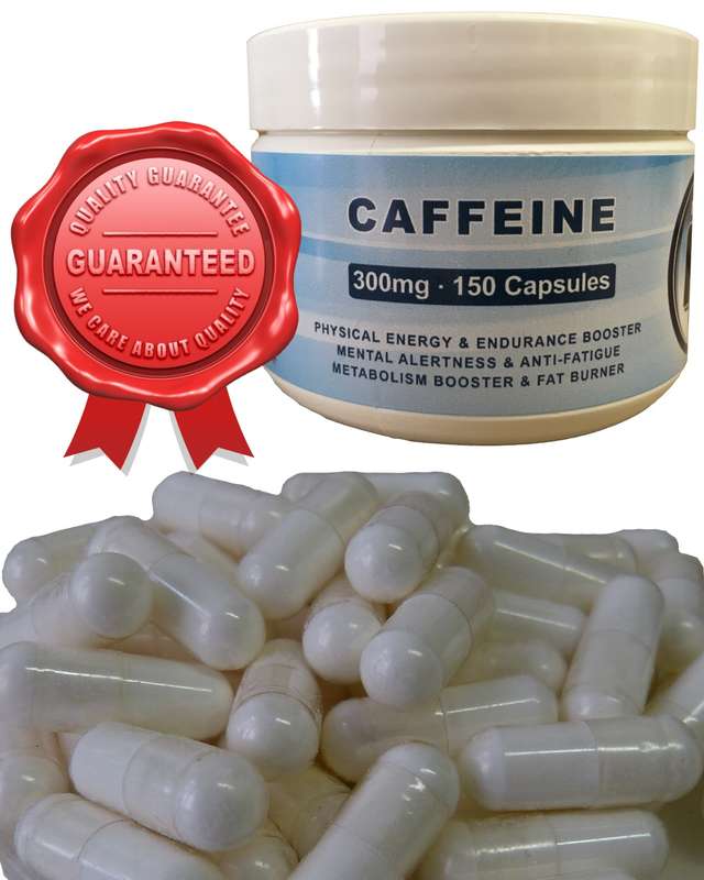 Caffeine 150 Capsules (300mg)
