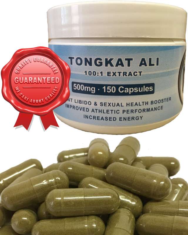Tongkat Ali (Eurycoma Longifolia) 100:1 Extract 150 Capsules - 0.30kg