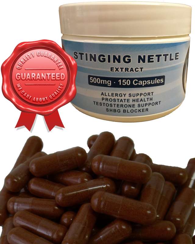 Stinging Nettle Extract 150 Capsules (500mg)