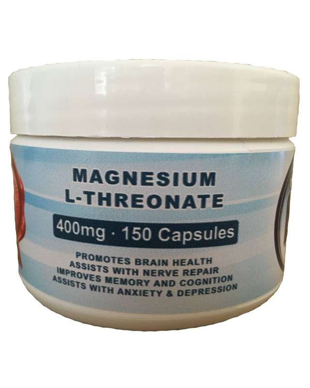 Magnesium L-Threonate 150 Capsules (400mg)