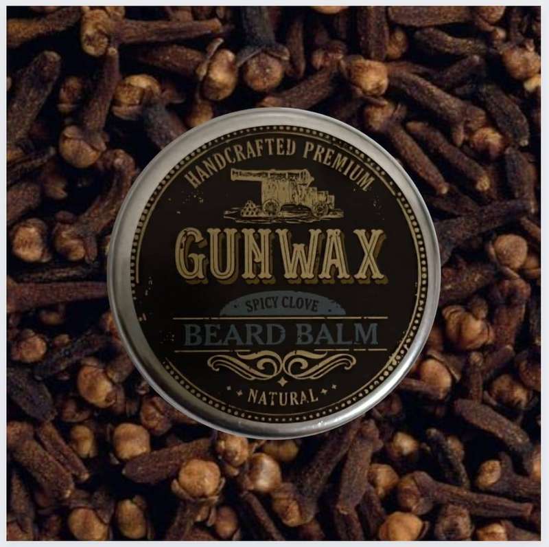 Gunwax Beard Balm. Spicy Clove (56g) Tin