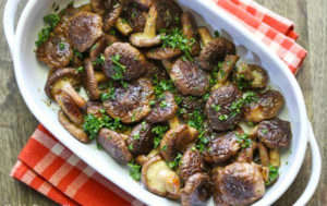 Baked Shiitake Mushrooms