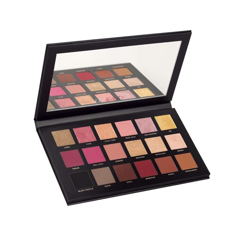 Huda Beauty Eyeshadow Palette Rose Gold Remastered