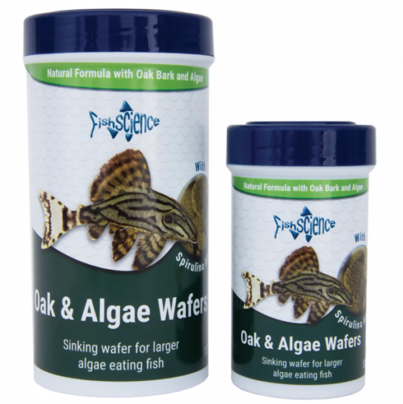 Fish Science Oak &amp; Algea Wafers 50g